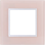 Plaque de finition simple en verre Kalya - Zenitech