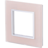 Plaque de finition simple en verre Kalya - Zenitech