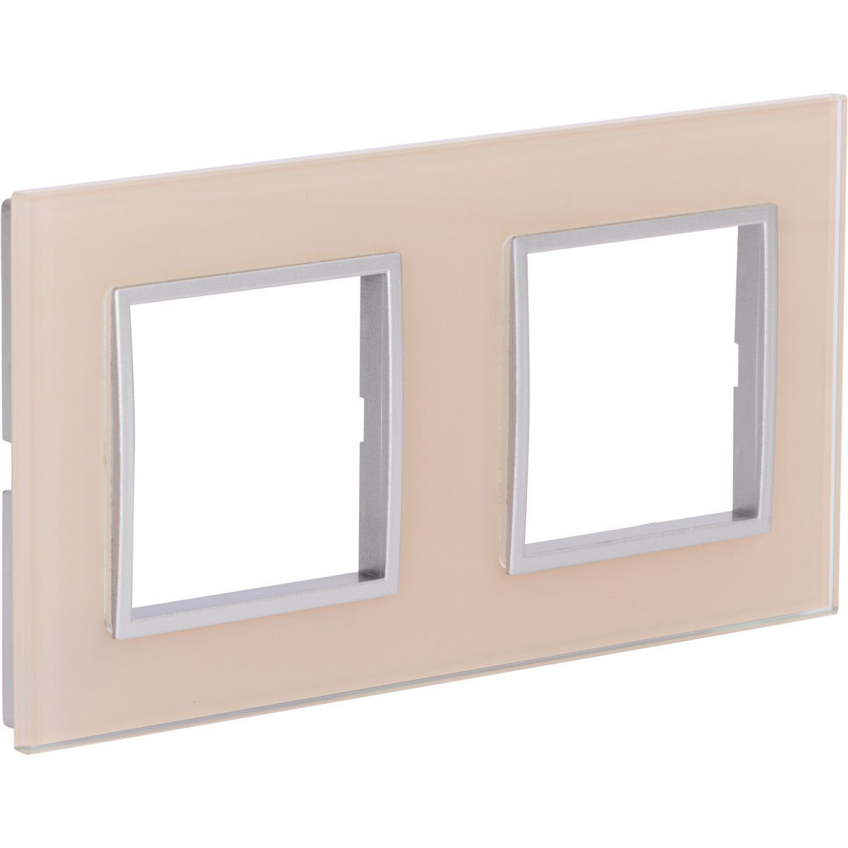 Plaque de finition double en verre Kalya - Zenitech
