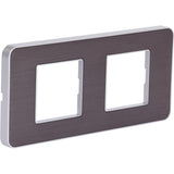 Plaque de finition double Kalya - Zenitech