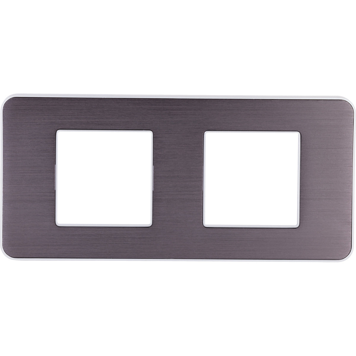 Plaque de finition double Kalya - Zenitech