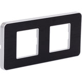 Plaque de finition double Kalya - Zenitech