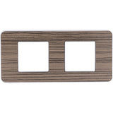 Plaque de finition double Kalya - Zenitech