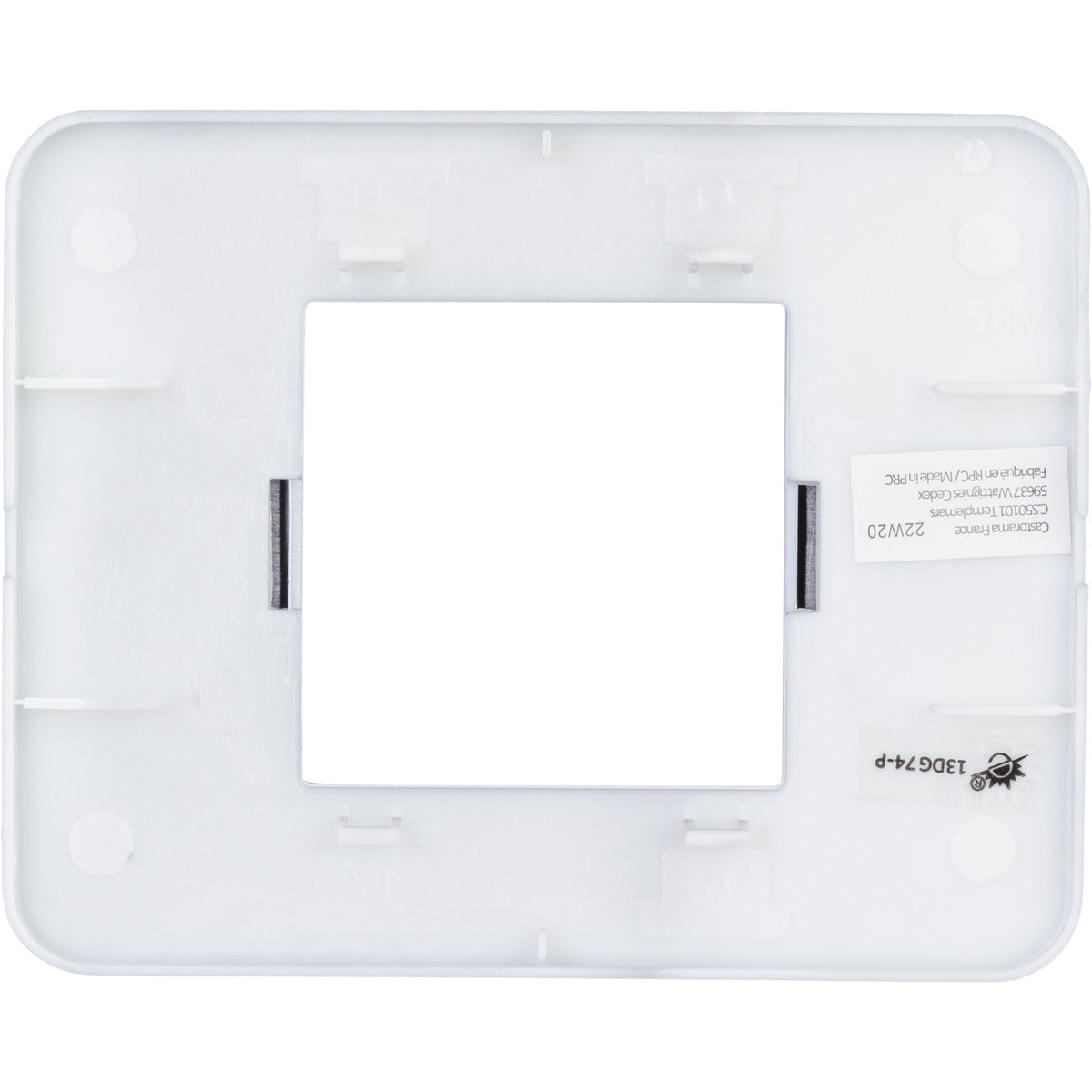 Plaque de finition simple Kalya - Zenitech