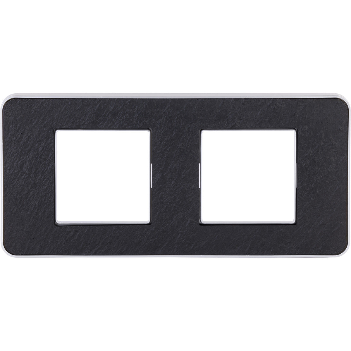 Plaque de finition double Kalya - Zenitech