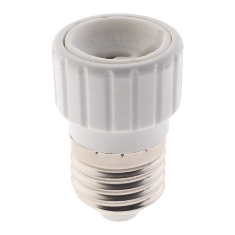 Adaptateur de douille E27 vers GU10 Ã  visser - Compatible LED - Zenitech