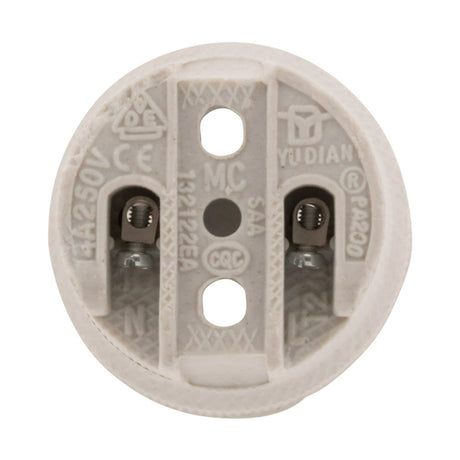 Douille E27 porcelaine à vis - Zenitech