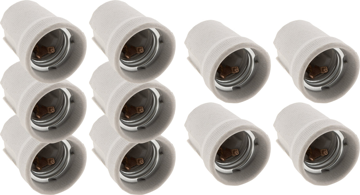 Douille E27 porcelaine à vis - Zenitech