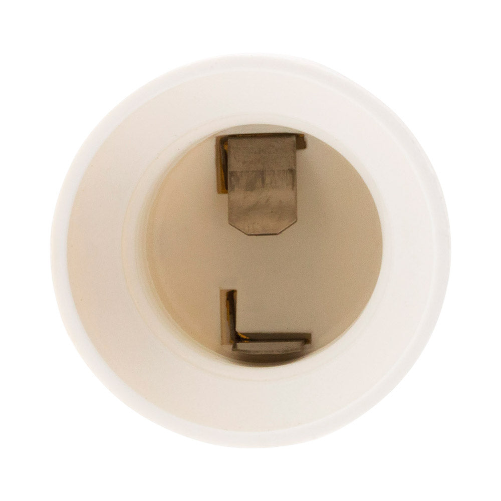 Kit DCL point de centre murs pleins Ø65mm + fiche + douille E27 + crochet - Vert - Zenitech