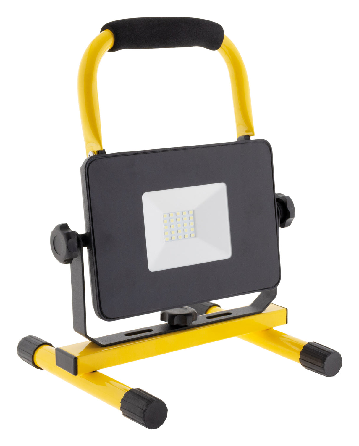 Projecteur LED rechargeable de chantier - jaune - Zenitech