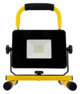 Projecteur LED rechargeable de chantier - jaune - Zenitech