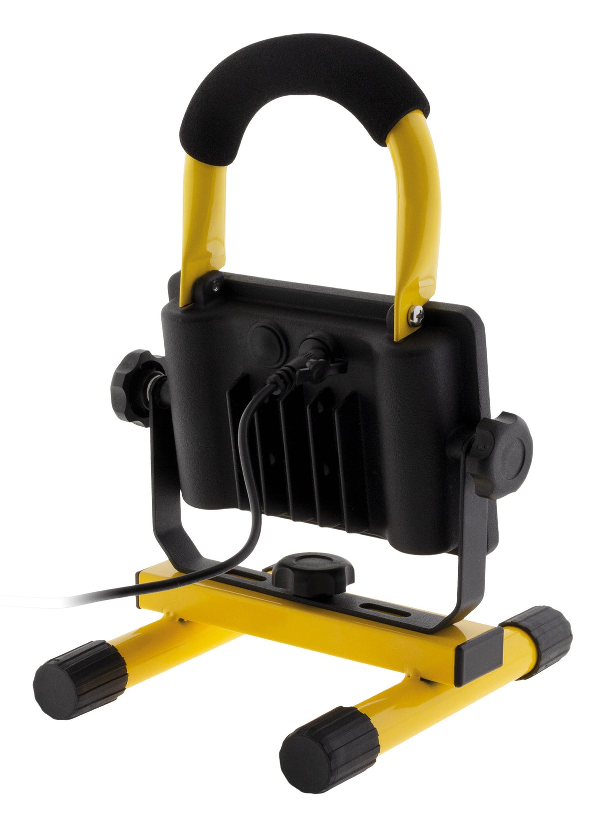 Projecteur LED rechargeable de chantier - jaune - Zenitech