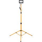Projecteur LED trépied 30W IP65 - Jaune - Zenitech