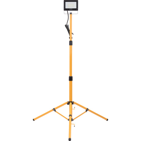 Projecteur LED trépied 30W IP65 - Jaune - Zenitech