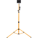 Projecteur LED trépied 30W IP65 - Jaune - Zenitech