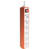Bloc multiprise 6 prises 2P+T 16A + interrupteur - câble H05VV-F 3G1 1m - Zenitech
