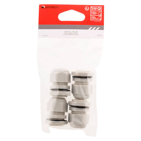 Lot de 4 presses étoupes IP68 - Zenitech