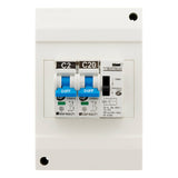 Coffret chauffe-eau 2 disjoncteurs 2A-20A + contacteur jour/nuit - Zenitech