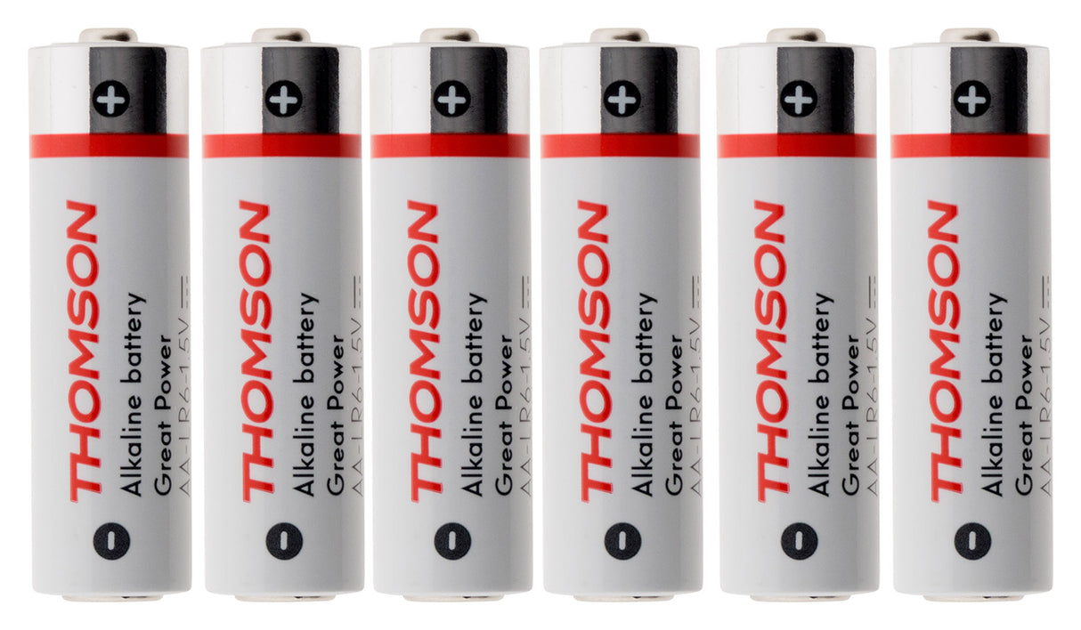 Lot de 48 piles alcalines LR06 AA 1,5V - Thomson