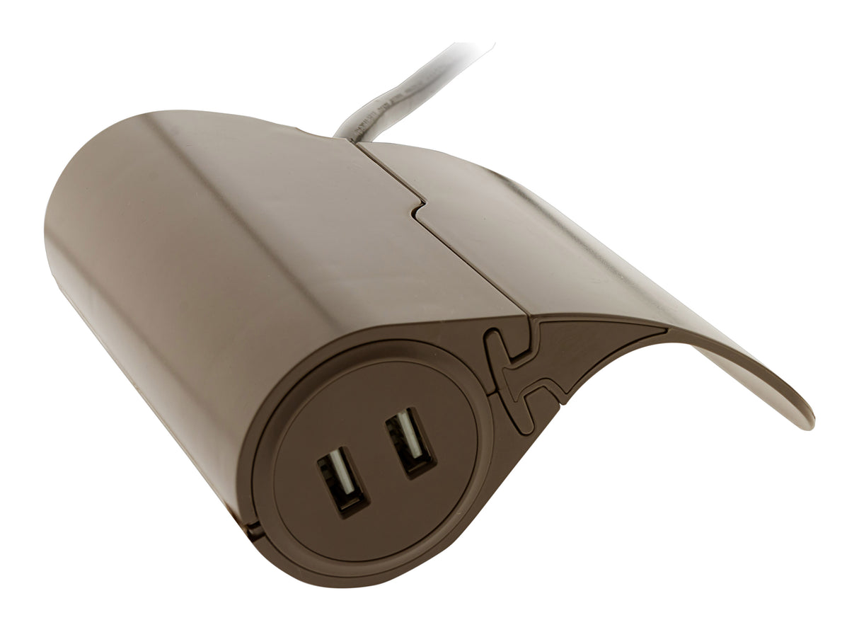 Multiprise canapé 1 prise 2P+T 16A + 2 USB - Thomson