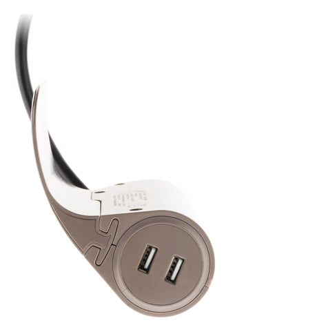 Multiprise canapé 1 prise 2P+T 16A + 2 USB - Thomson