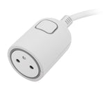 Rallonge électrique EasyEject bouton d'extraction auto - blanc - Thomson