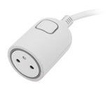 Rallonge électrique EasyEject bouton d'extraction auto - blanc - Thomson