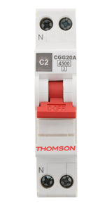 Disjoncteur à vis PH+N - 4,5KA - Thomson