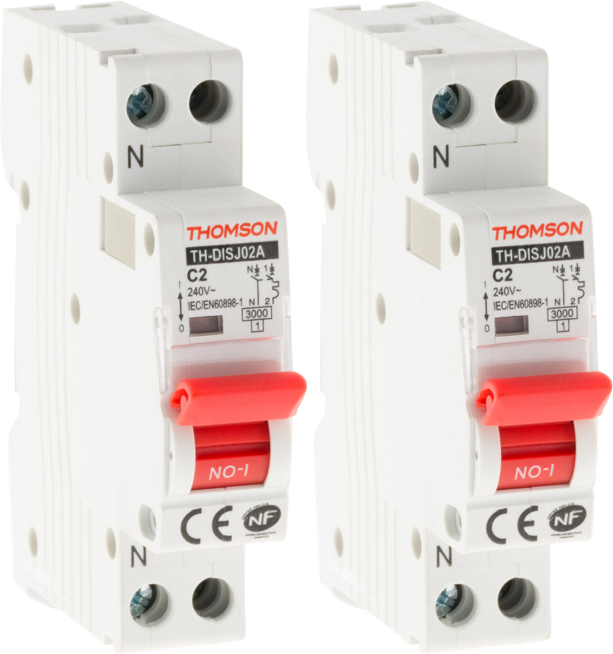 Disjoncteur à vis PH+N - 4,5KA - Thomson