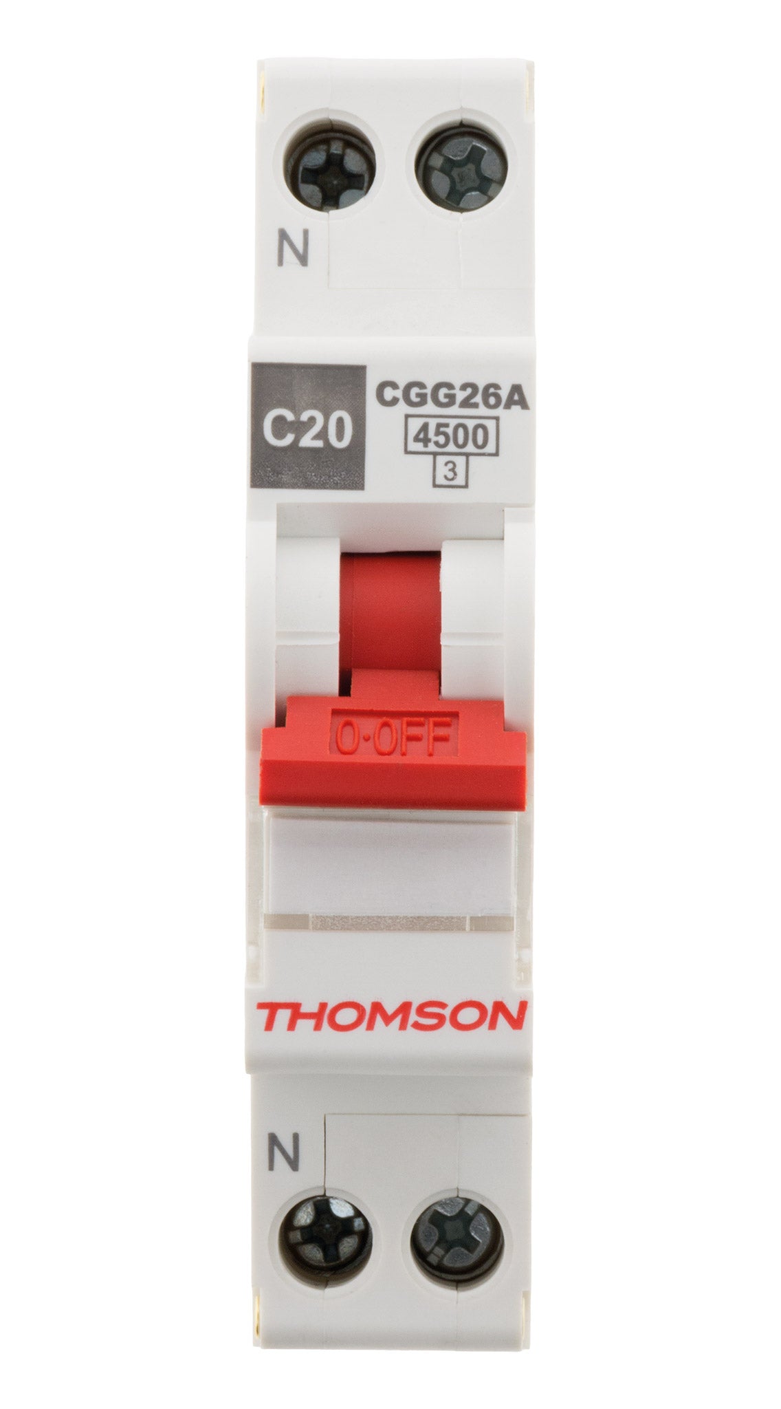 Disjoncteur à vis PH+N - 4,5KA - Thomson