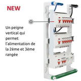 Coffret électrique pré-équipé 2 rangées/26 modules - 2 ID/8 disjoncteurs - EasyConnect Thomson