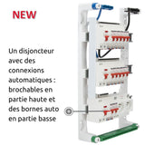 Coffret électrique pré-équipé 3 rangées/39 modules - 3 ID/13 disjoncteurs - EasyConnect - Thomson