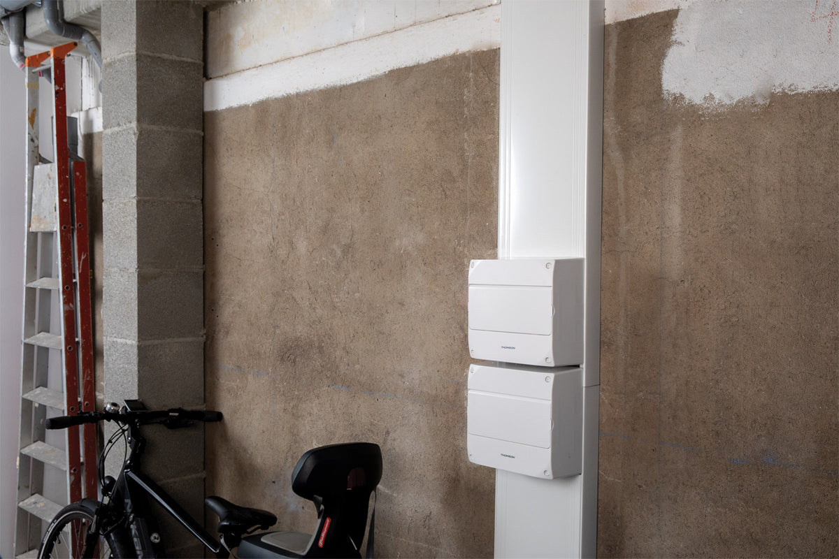 Coffret électrique pré-équipé 1 rangée 13 modules - Thomson