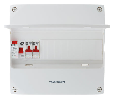 Coffret électrique pré-équipé 1 rangée 13 modules - Thomson