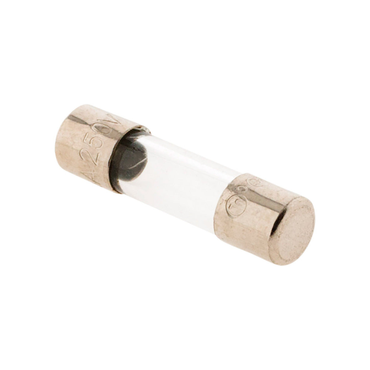 3 fusibles en verre 5 x 20 mm 0,125 A - Zenitech