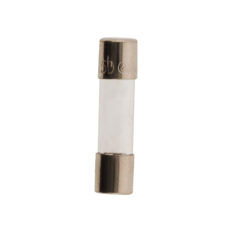 3 fusibles en verre 5 x 20 mm 0,125 A - Zenitech