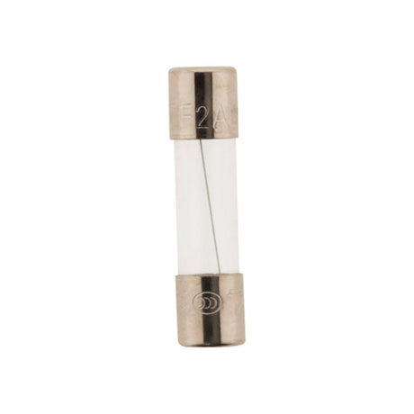 3 fusibles en verre 5 x 20 mm 2 A - Zenitech