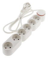 Bloc Home 4 prises 16A 2P+T + interrupteur - Zenitech