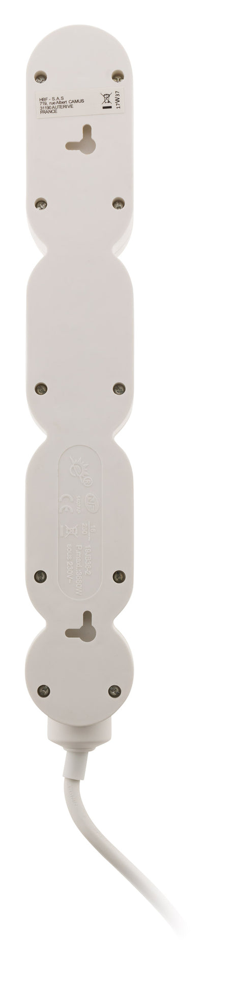 Bloc Home 4 prises 16A 2P+T + parafoudre - Zenitech