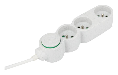 Bloc multiprise Home Green 2P+T - Zenitech