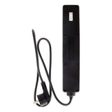 Bloc multiprise 16A 2P+T + interrupteur - noir - Zenitech