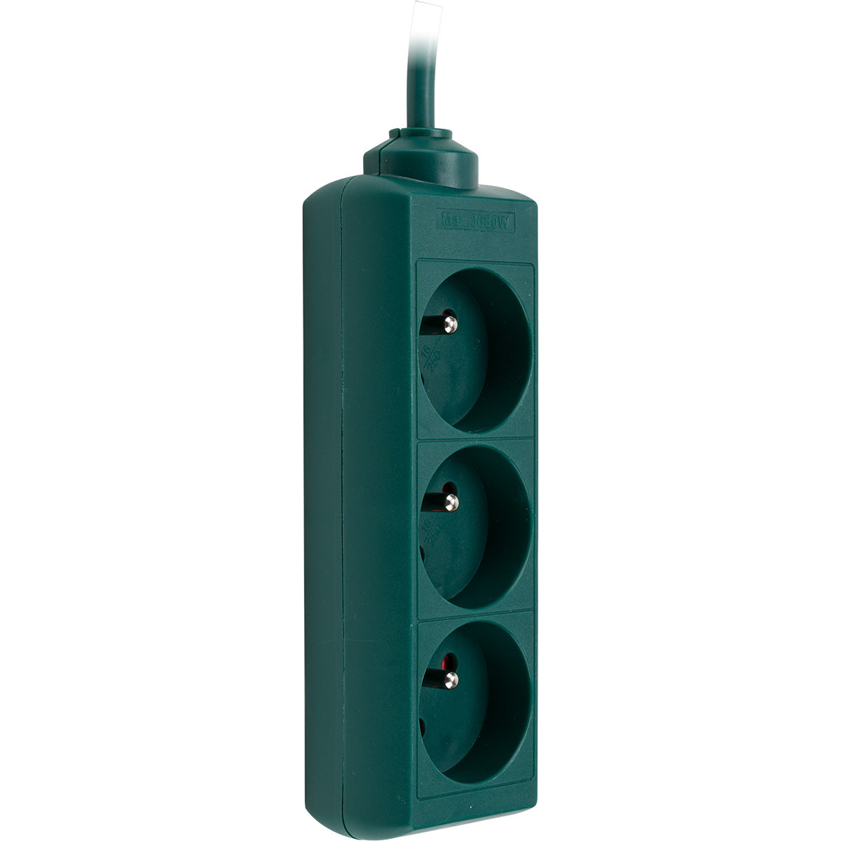 Bloc multiprise 3x16A 2P+T Blanc/Vert - câble 1,5 m - Zenitech
