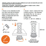 Bloc multiprise encastrable 16A - Otio