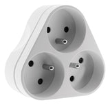 Multiprise triplite triangulaire 16A - Zenitech