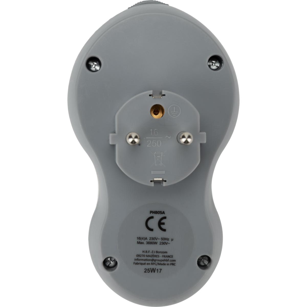 Minuterie 16A - Blanc - Bolea - Zenitech