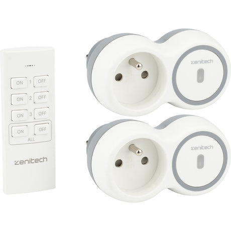 Pack de prises + télécommande Bolea - Zenitech