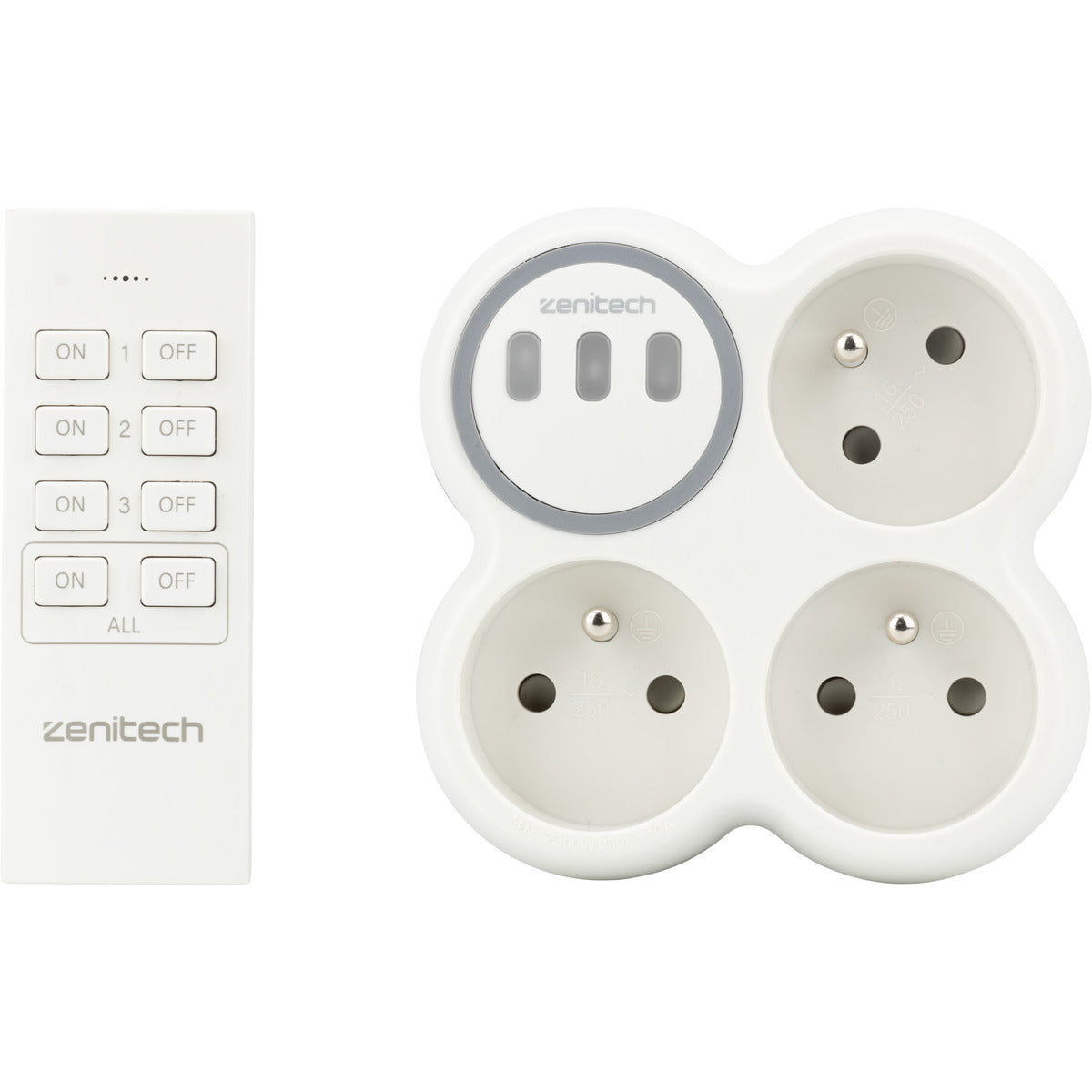 Multiprise + télécommande Bolea - Zenitech