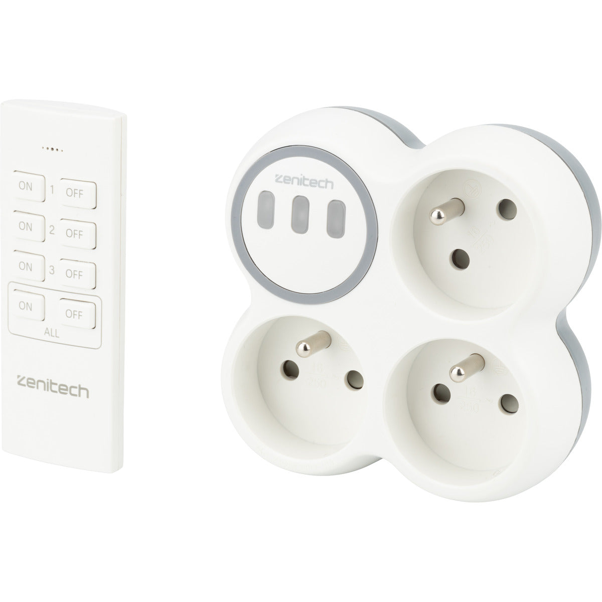 Multiprise + télécommande Bolea - Zenitech