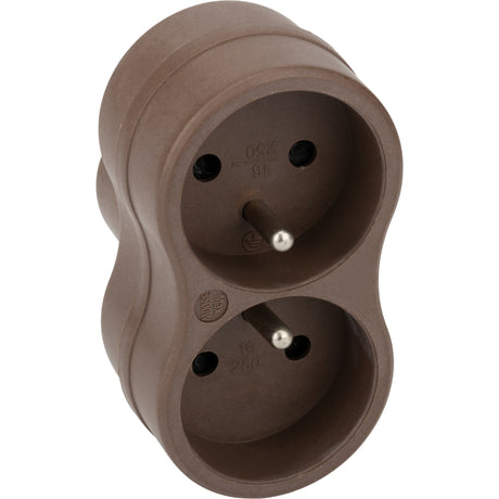 Biplite recyclée bioplastique - 2x16A - Zenitech