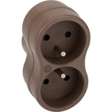 Biplite recyclée bioplastique - 2x16A - Zenitech